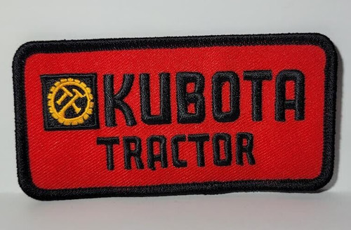 Patch ricamata trattore kubota - ricamata,