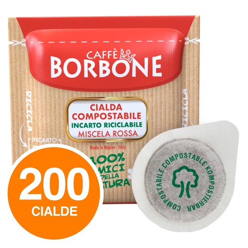 200 cialda caffè borbone - cialda,