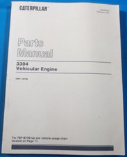 Cat Caterpillar 3304 Manuale
