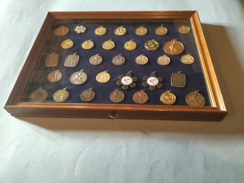 Espositore legno medaglie - espositore, in
