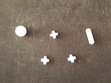 lotto 5 pz agitatore magnetico,ancoretta magnetica becher laboratorio,carloerba