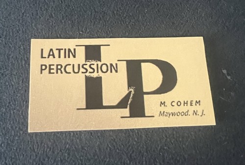 Adesivi latin percussion - lp,