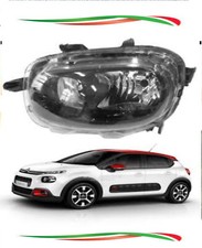 FARO FANALE PROIETTORE ANTERIORE SX PER CITROEN C3 DA 2016 H7 H7 ELETTR SINISTRO
