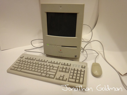 Vintage apple macintosh - vintage, color