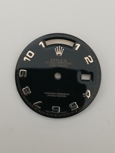 Quadrante rolex day date - day-date, nero