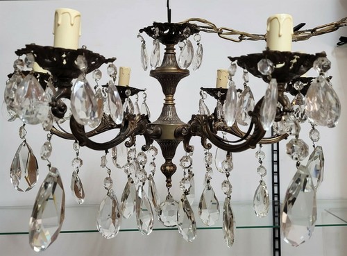 Lampadario vintage antico - , in