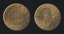 200 LIRE 1998 LAVORO - ITALIA