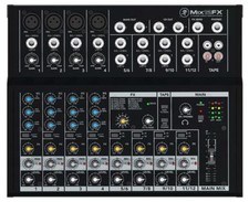 Mackie Mix12FX Mixer Analogico 12 Canali DJ PA Effetti DSP 3 Bande EQ Phantom