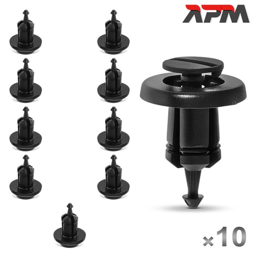 10x clip fissaggio paraurti - 10x,
