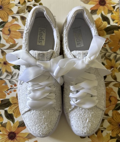 Paillettes keds alley bianche - paillettes,