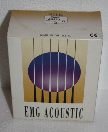Pickup acustico emg as93 nos - pickup,