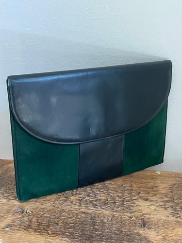 Pochette vintage camoscio - vintage, in