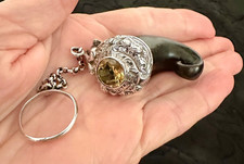 Set lunetta argento sterling