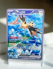 Zapdos ex carta in metallo