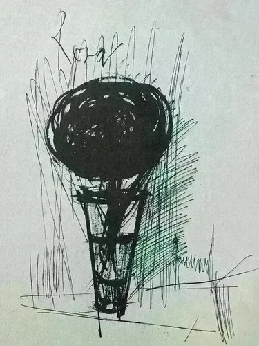 Bernard buffet gravure - gravure, firmata