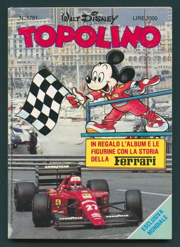 Topolino 1781 con - 6, figurine