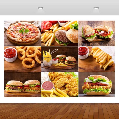Adesivo murale pizza - , display