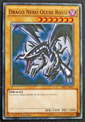 Drago nero occhi rossi - drago, in