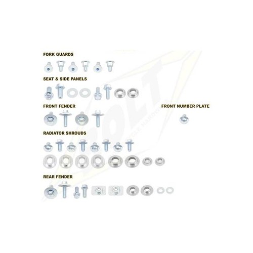 Kit viti fissaggio - fissaggio, plastiche