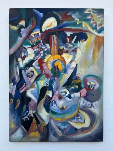 Quadro wassily kandinsky olio - wassily,