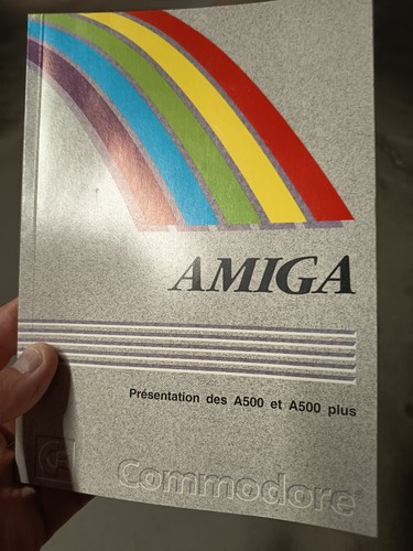 Livres manuels amiga 500 - amiga,