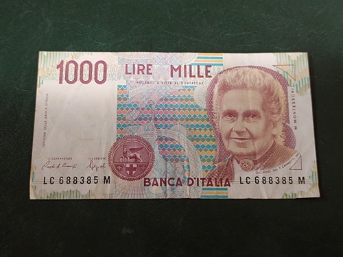 Banconota italia 1000 - banconota,