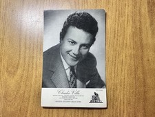 CARTOLINA FOTOGRAFIA CANTANTE