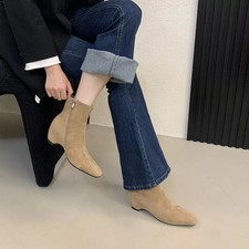 Stivaletti BeigeIn Pelle