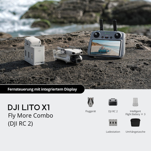 Dji lito fly more combo - x1,