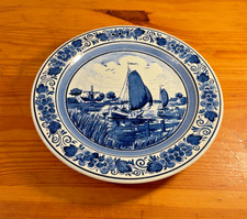 Piatto da parete   Koninklijke Goedewaagen "Blauw Delft" Holland  handwerk  20cm