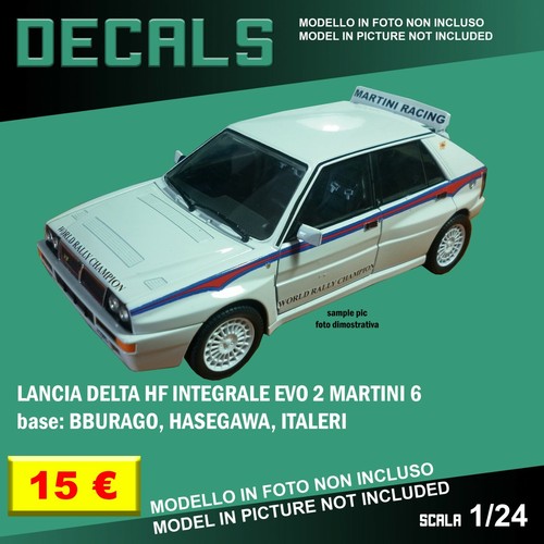 Decals lancia delta hf - decals,
