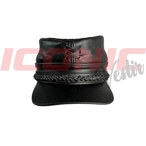 Cappellini kepi vera pelle - in,