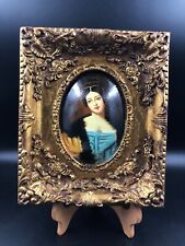 Quadro vintage olio sulla