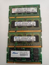 RAM portatili 4x1gb ddr2 Samsung hynix