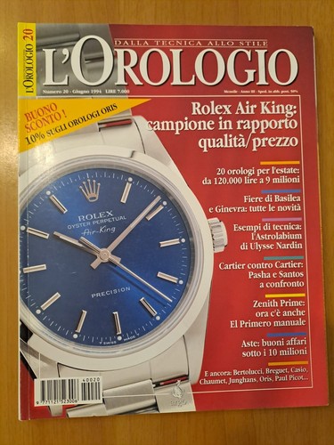 Orologio rivista mensile - rivista,