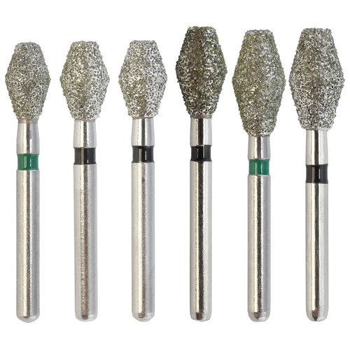 Fresa diamantata dentale - , forma