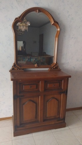 Mobile letto legno antico - mobile-letto,