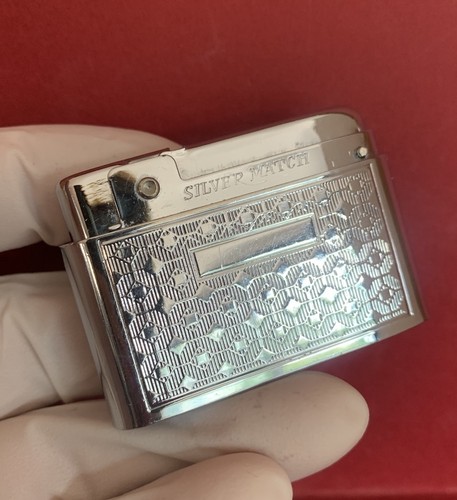 Silver match compound lighter - compound,