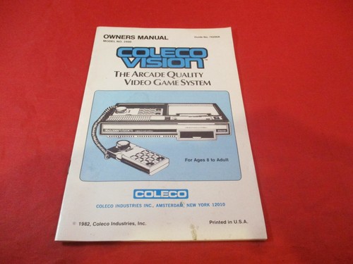 Coleco vision system console - system,