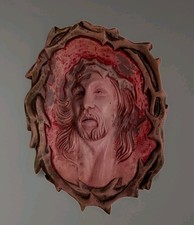Antica Vecchia scultura Cristo