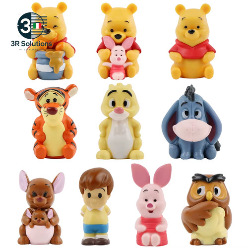 10pcs set anime cartoon - cartoon, winnie