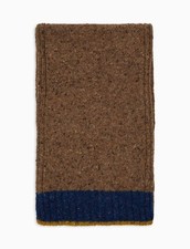 Gallo Sciarpa uomo lana beige