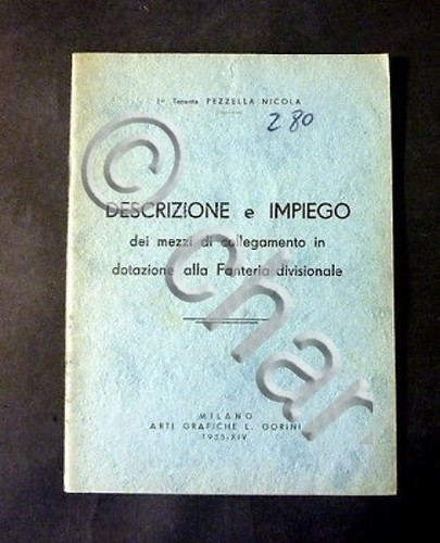 Militaria impiego mezzi - militaria,