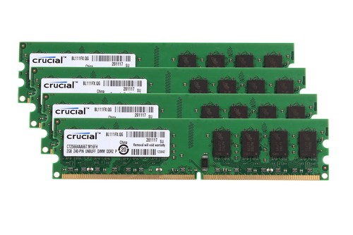 Crucial gb ddr2 - 4x, 2