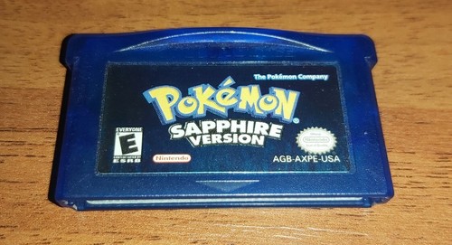Pokemon zaffiro sapphire game - sapphire,