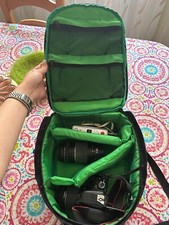 macchinetta fotografica CANON EOS 100D nera inclusi obbiettivi 