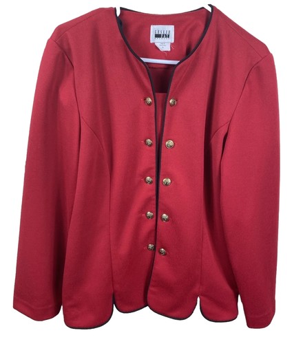 Giacca blazer rosso - , vintage