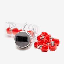 Borchie da calcio TPU rosse in