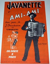 Partition vintage sheet music