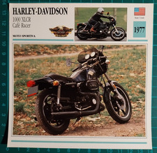 FOTO MOTO HARLEY-DAVIDSON 1000 XLCR CAFE' RACER - SCHEDA TECNICA ( F 41 )